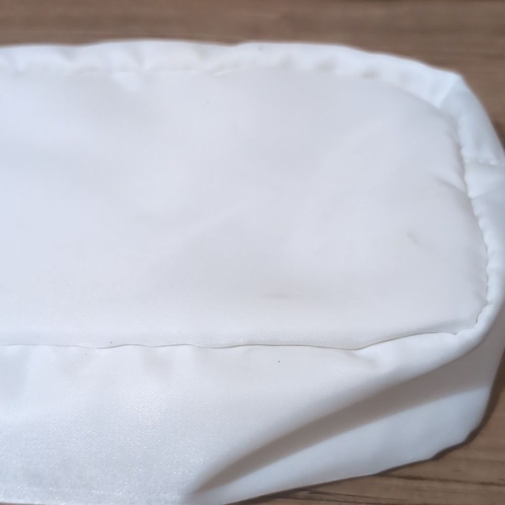 White with Rainbow GLAM Patches MakeUp Bag‎ - Picture 5 of 7